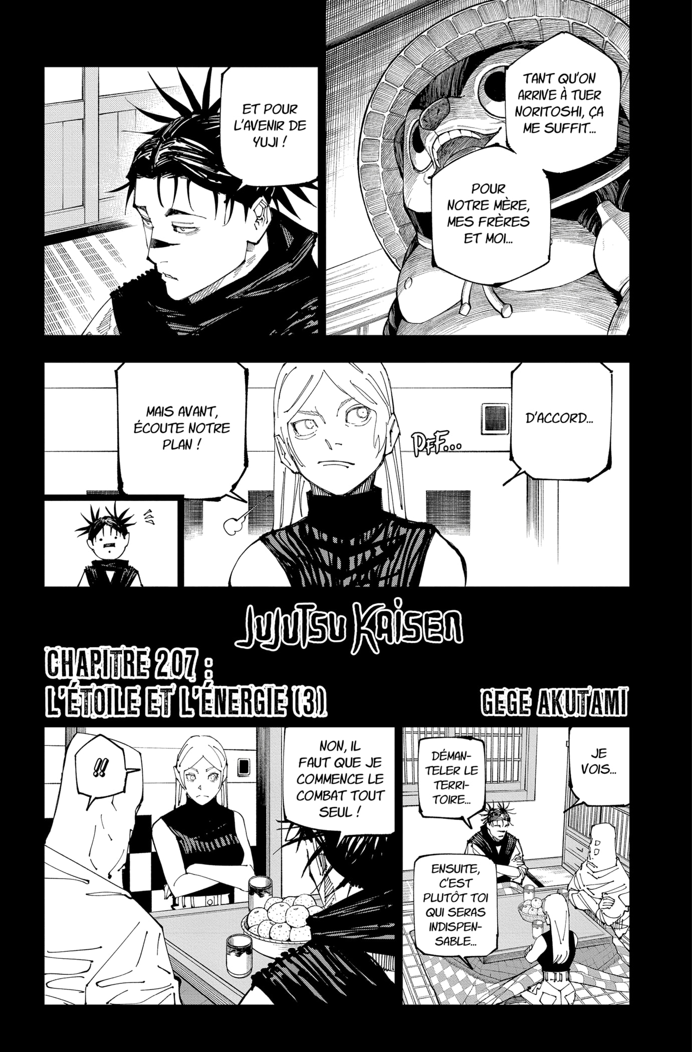Jujutsu Kaisen: Chapter 207 - Page 1